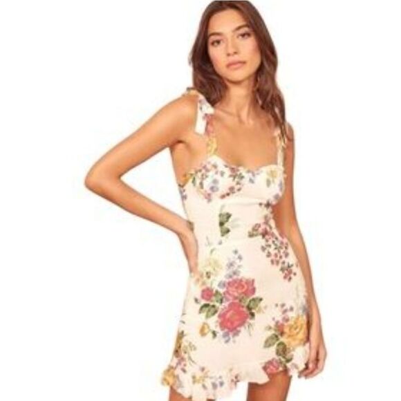 Reformation Christine Dress sz 6 - Picture 6 of 7